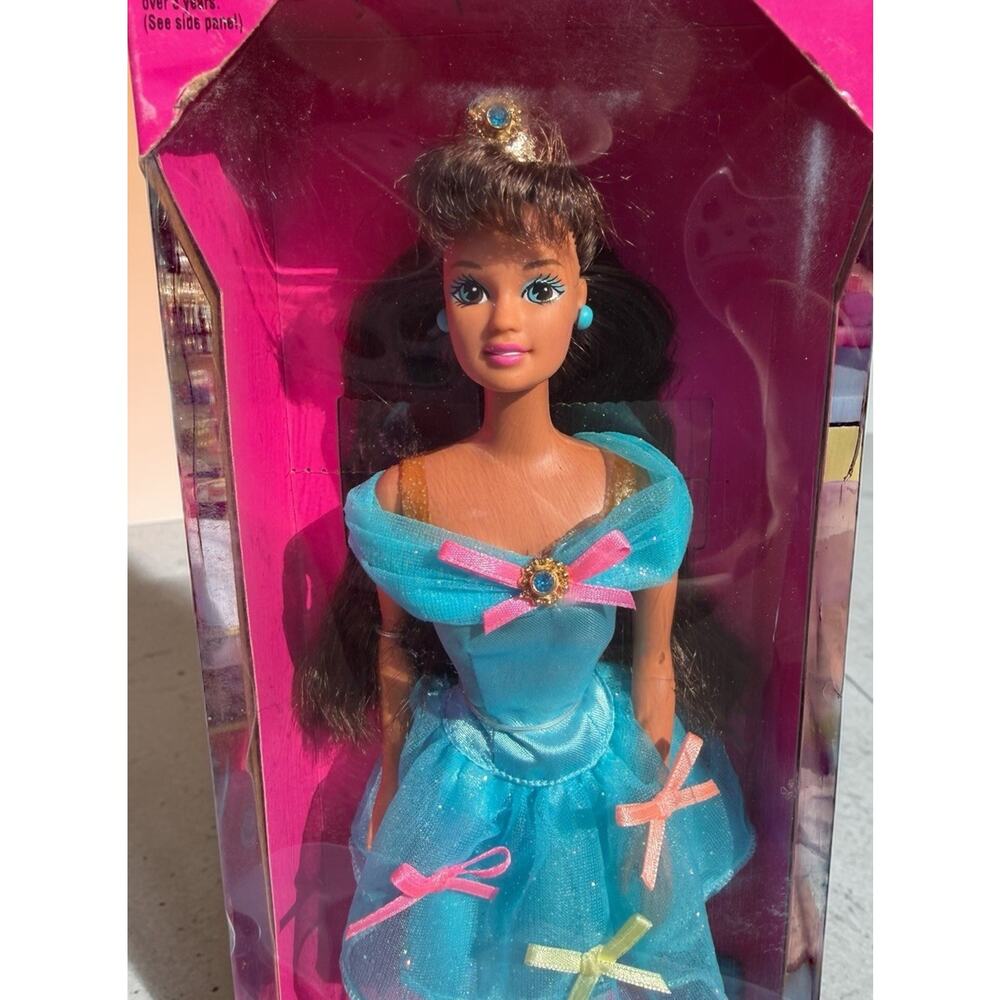 Mattel My First Barbie Princess Doll 13066, 1994, Blue Eyes, Dark Brown Hair